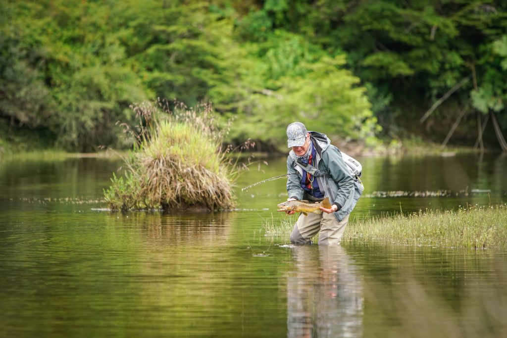 Fly fishing the spring creek with Orvis
